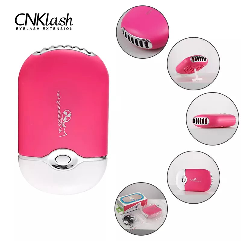 Eyelash Extension Glasses - USB Mini Wimpern Fan Pfropfen Wimpern
