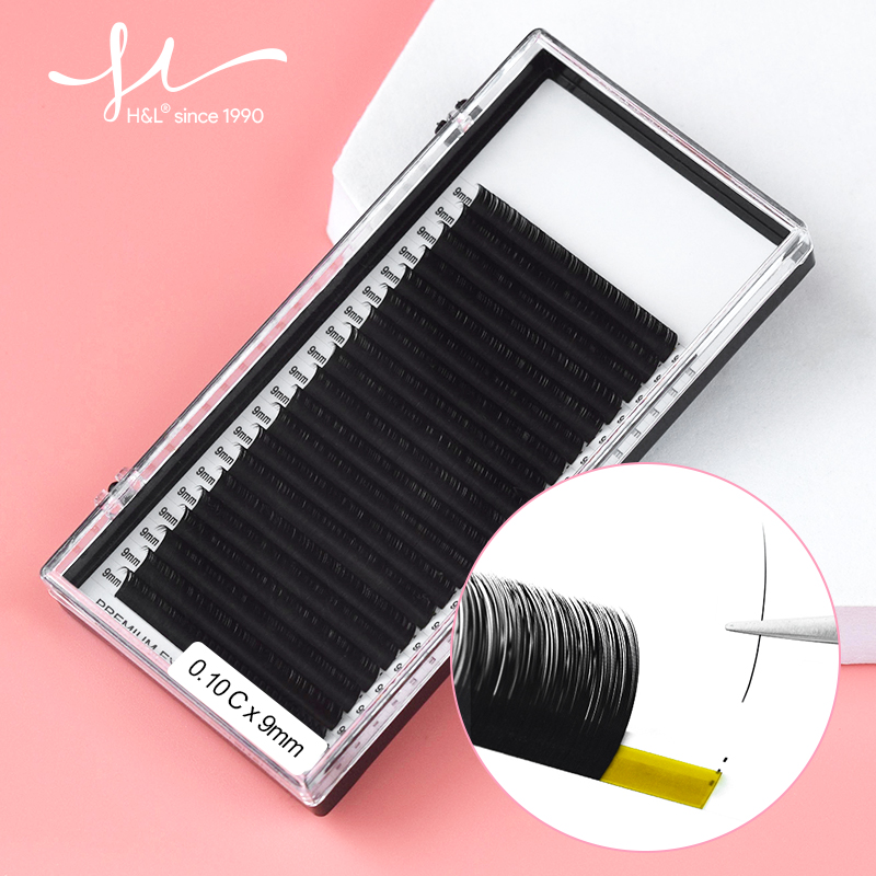 Eyelash Extension For Asian Eyes - Einzelwimpern, koreanische PBT-Materialien, natürliche Simulation, Wimpernverlängerungszubehör,