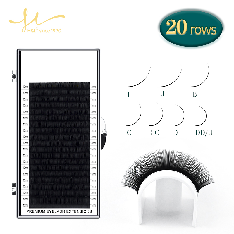 Eyelash Extension For Asian Eyes - H&L SINCE 1990 20 Reihen künstliche