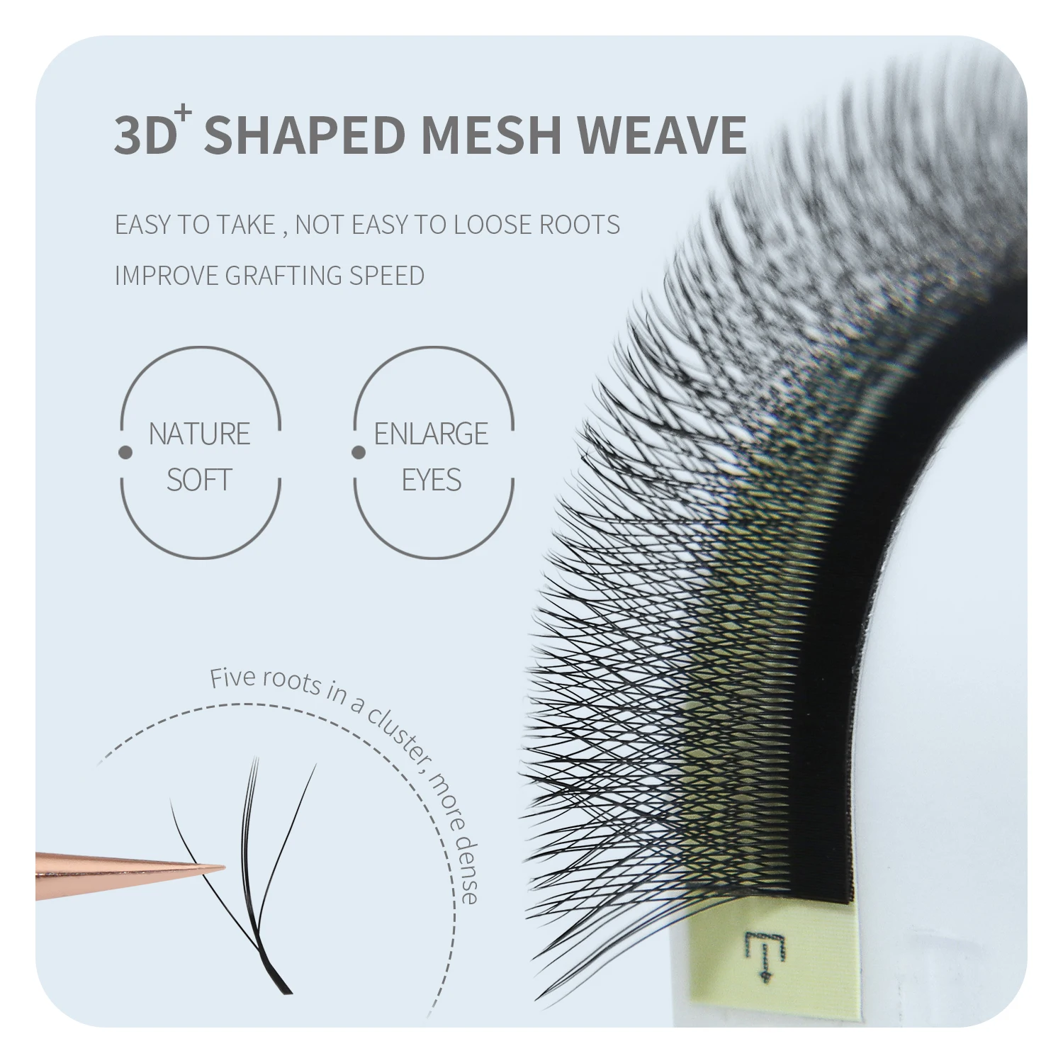 ANNAFRIS 3D W Dreikern-Wimpern – Eyelash Extension For Asian Eyes Bewertung und Preis