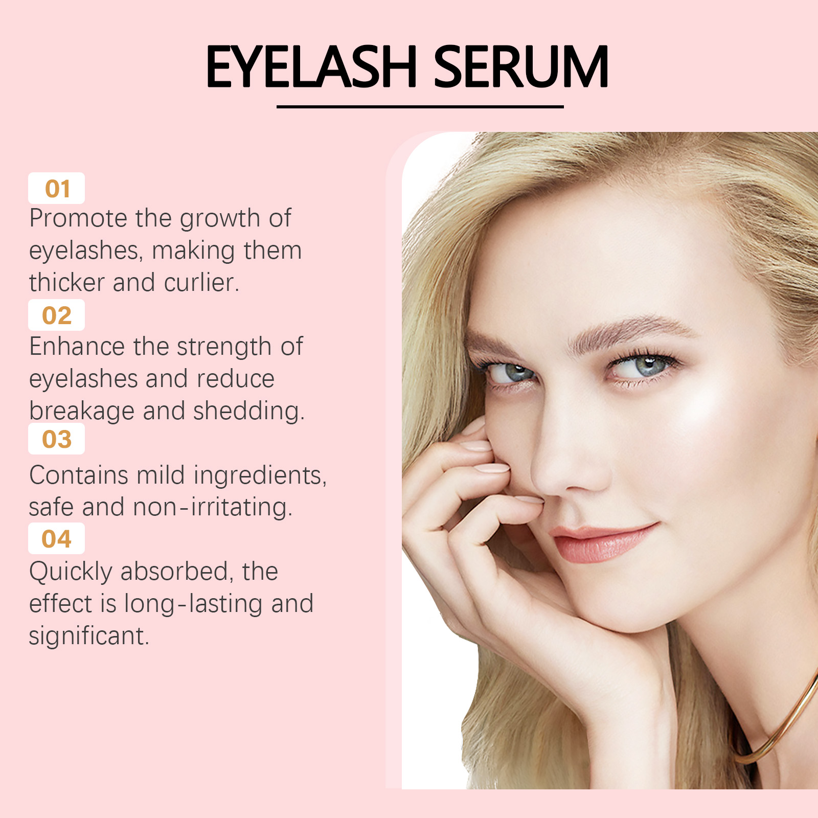 Wimpernserum zur Verlängerung  – Eyelash Extension For Asian Eyes Bewertung und Preis