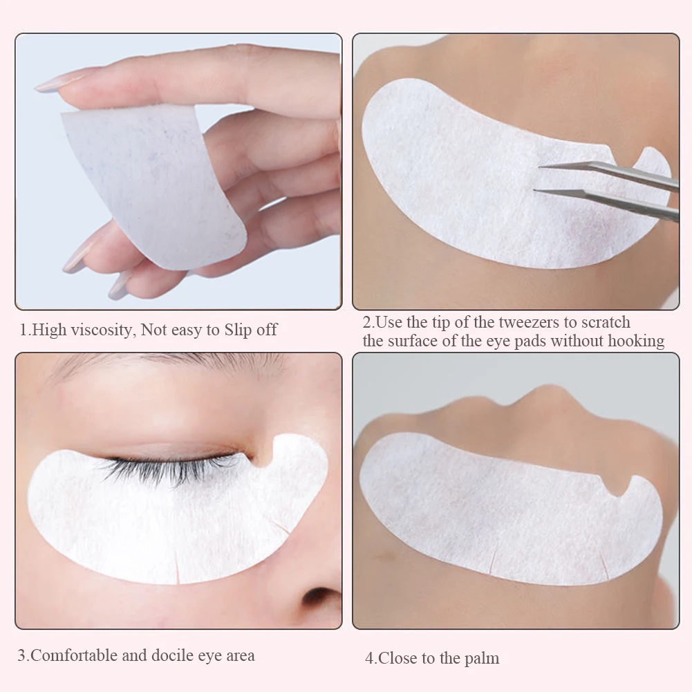 50/100PCS U Form Wimpern Pads  – Eyelash Extension Glasses Bewertung und Preis