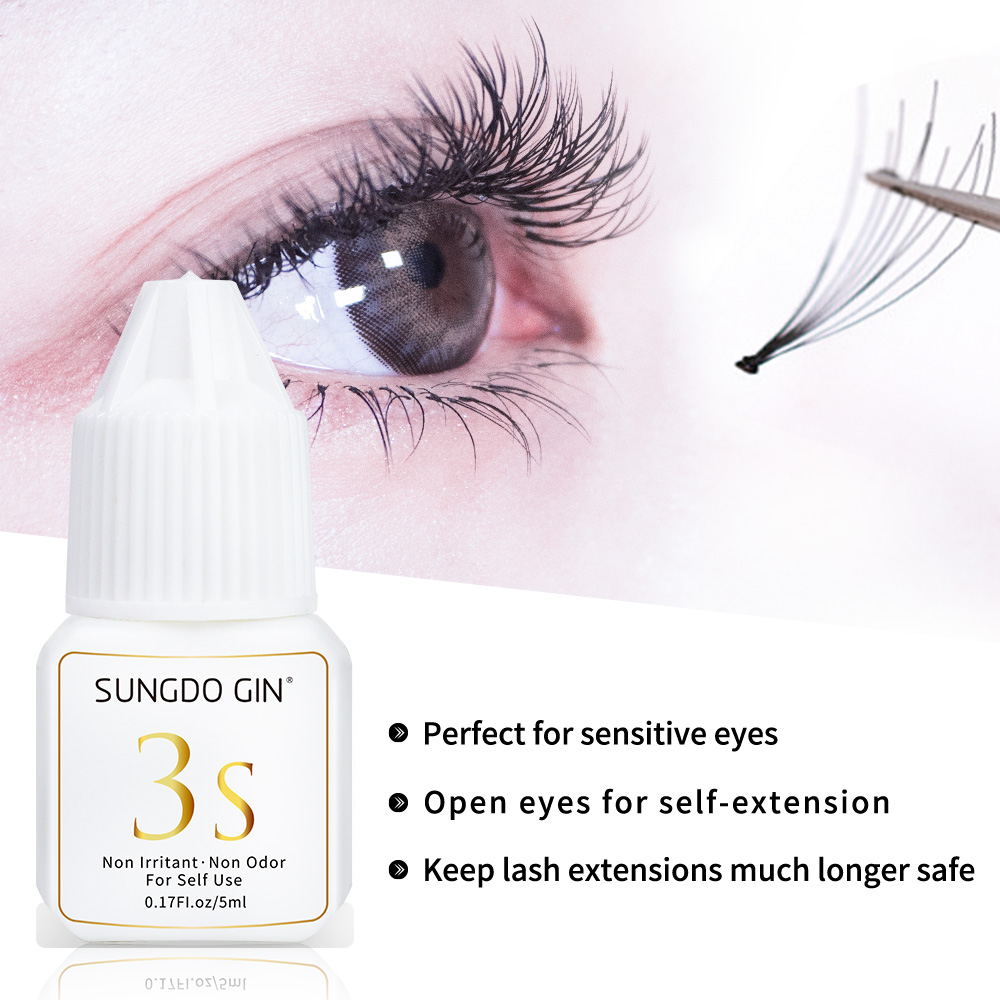 Wimpernverlängerungskleber, 3S – Eyelash Extension Open Eye Bewertung und Preis