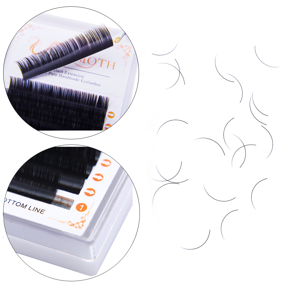 DOSMOTH 10 Boxen 16 Reihen 7–1 – Eyelash Extension For Asian Eyes Bewertung und Preis