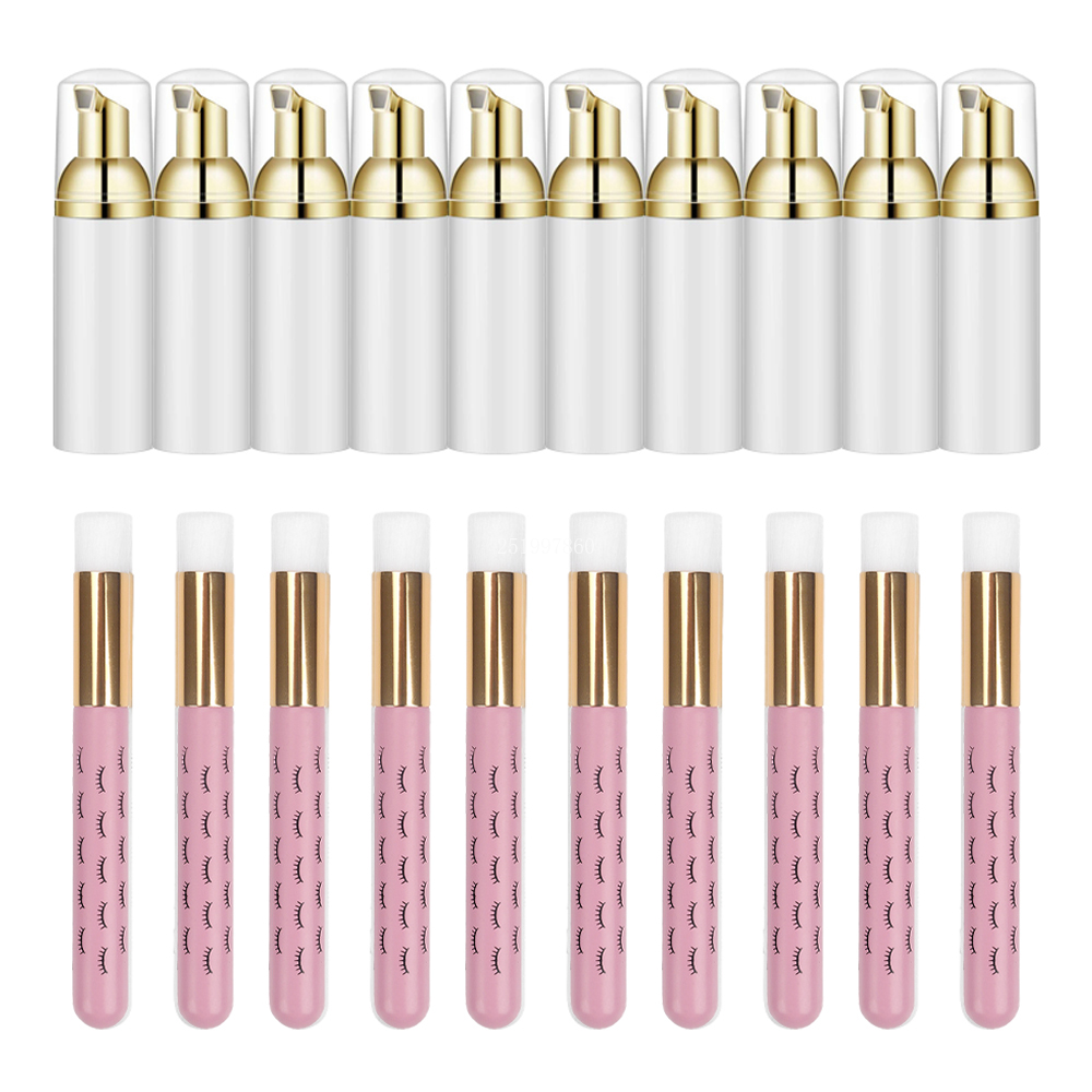 10Pcs 60ml Wimpern Shampoo Mou – Refill Eyelash Extension Bewertung und Preis